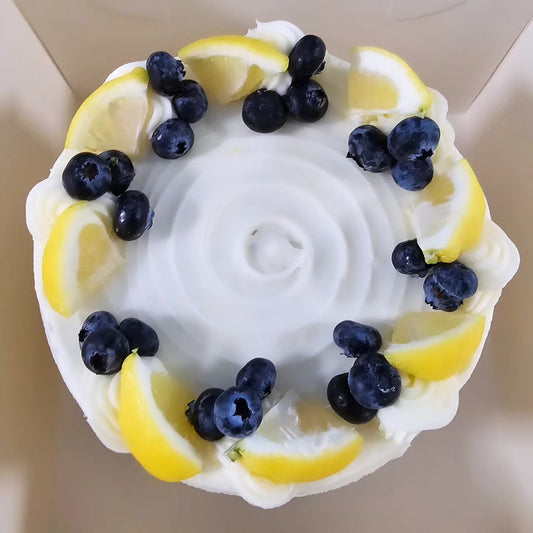 Lemon Blueberry Cheesecake Cake Recipe