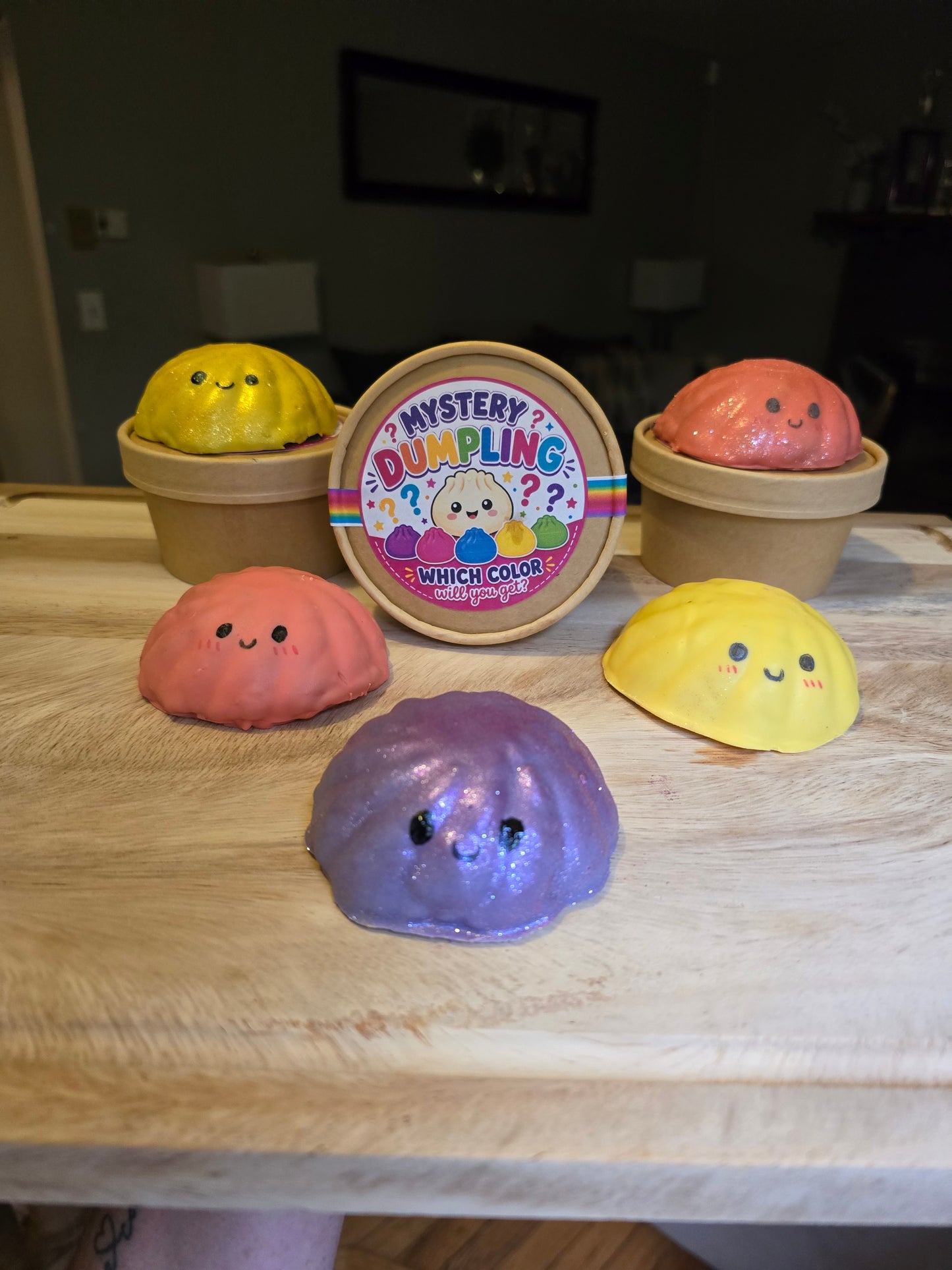 Mystery dumpling cake bites